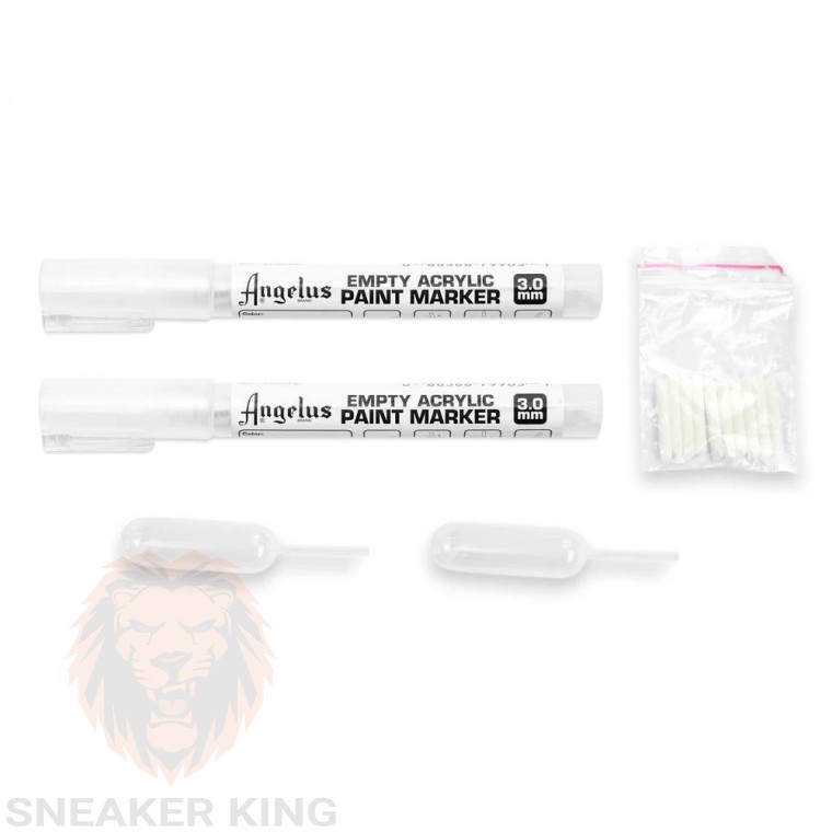 Набір порожніх маркерів для фарби Angelus empty paint marker set 3 мм. та 5 мм.